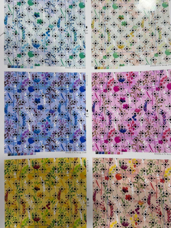Blush Petal Pink Printed Lawn Unstitched Fabric (Soft Flowy Finish) Bulk Order
