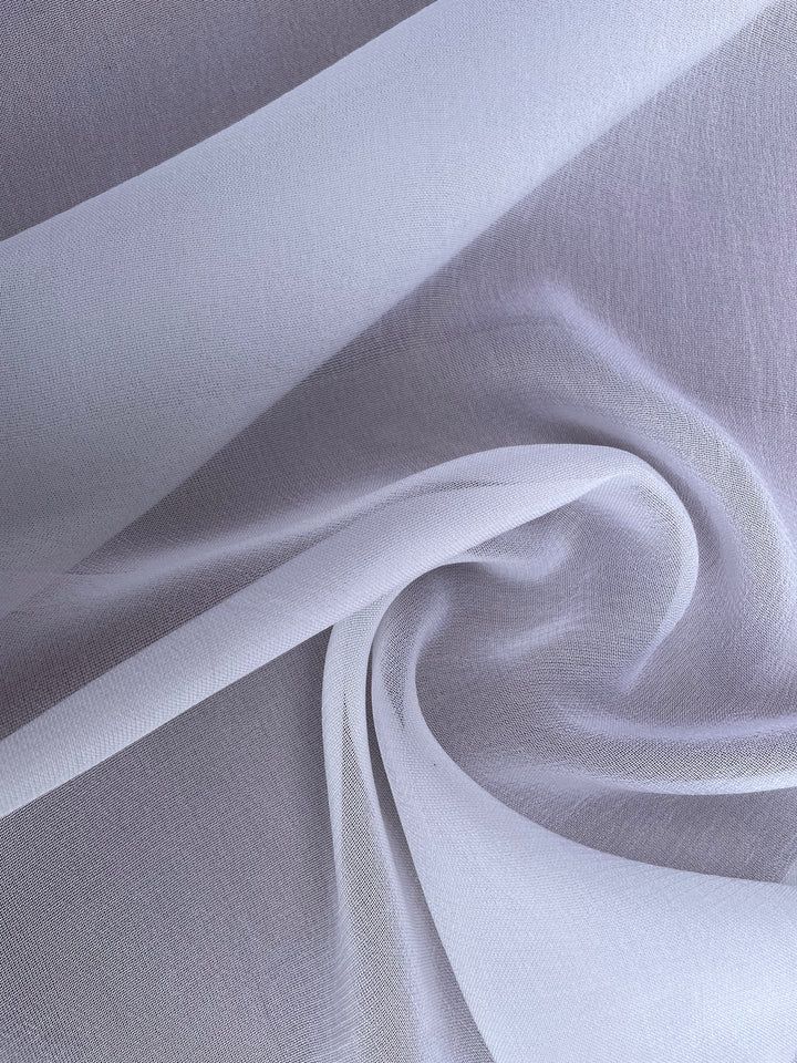 Plain Chiffon Fabric – Mint White (Soft Flowy Finish) wholesale only by bulkwearz