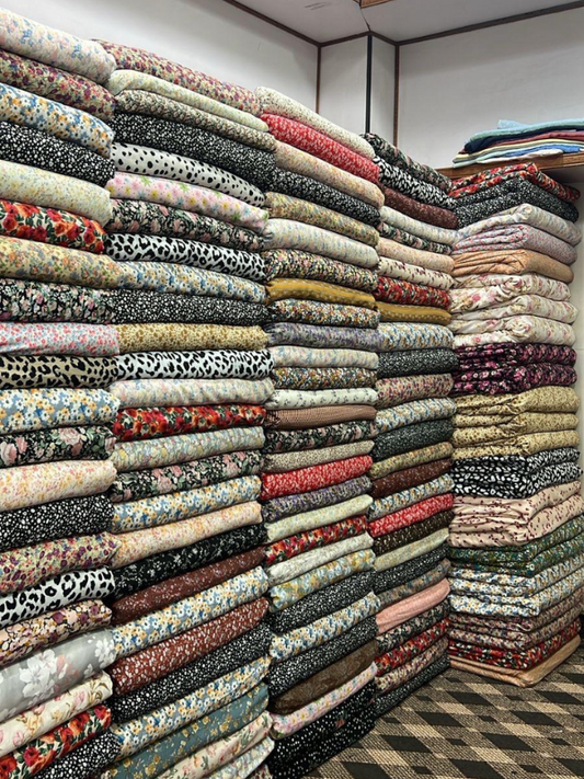 Cultural design Mangan fabric – unstitched wholesale for Eastern fashion