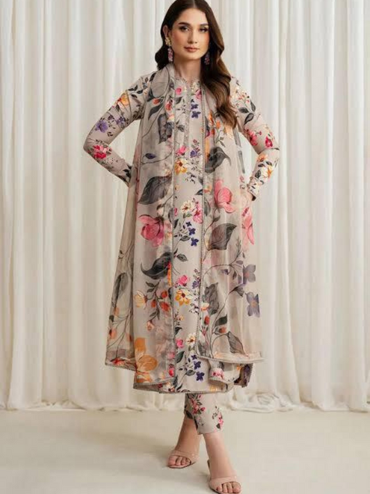 unstitched Printed Mangan wholesale fabric clothing place in pakistan bulkwearz